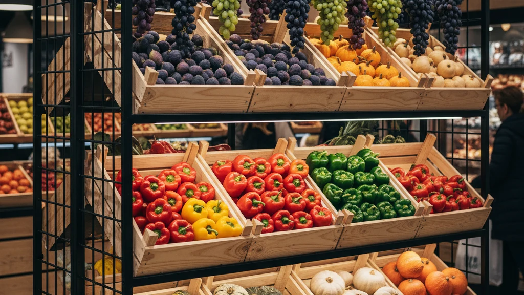 Rayonnage fruits et légumes : Le guide ultime pour un rayon frais, attractif et rentable
